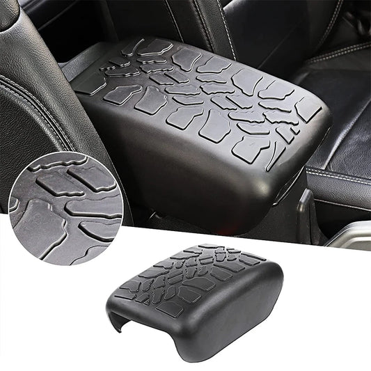 Center Console Armrest Box Cover Waterproof Rubber Protector Pet Pad  For Jeep Wrangler TJ 2000-2006 JL Gladiator JT  2018-2023 [PET]