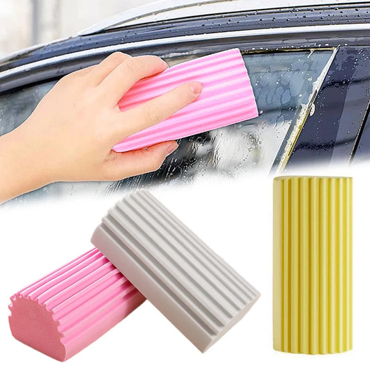 Car Damp Clean Duster Sponges Reusable Eraser Sponge Auto Accessories [CAR]