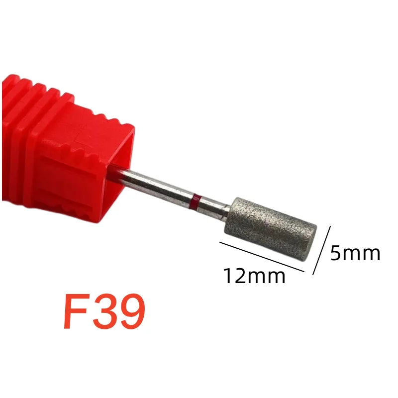 1pcs Diamond Nail Drill Bit Rotery Electric Milling Cutters For Pedicure Manicure Files Cuticle Burr Nail Tools Accessorie [TPT]