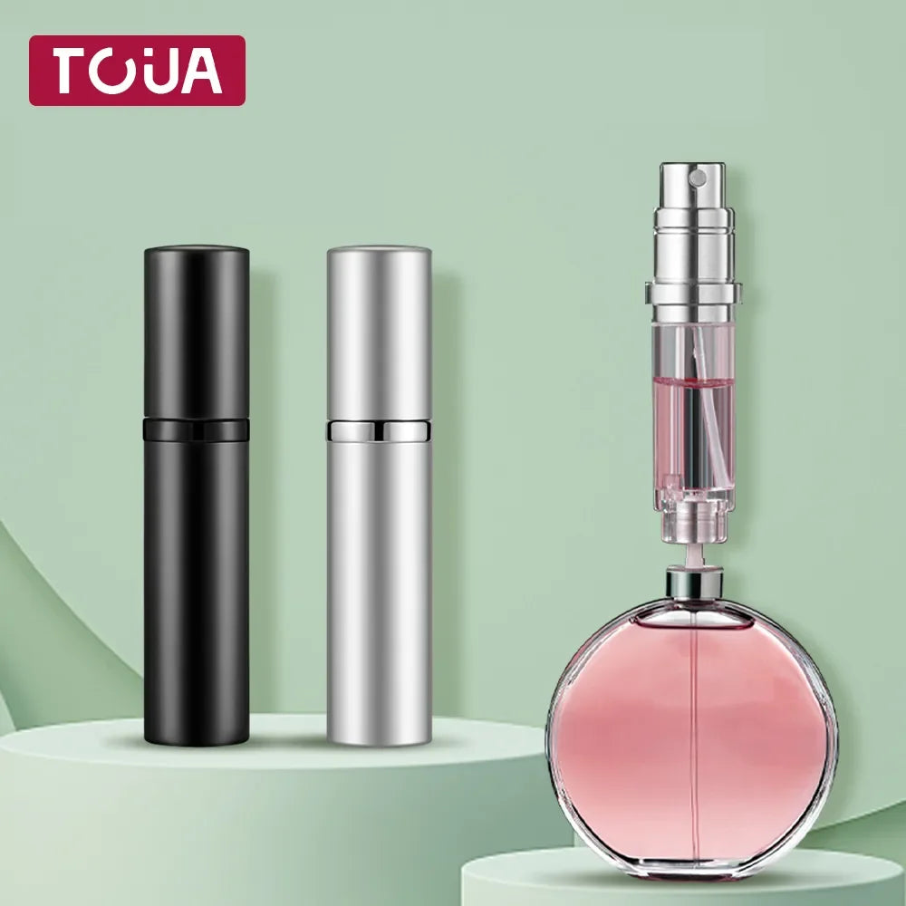 Portable Perfume Travel Refillable Bottle Mini Spray Bottle Women Perfume Atomizer Spray Jar Cosmetic Container Empty Bottle [CSM]