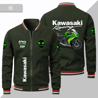 Spring and Autumn New Men's Jacket Brand Motorcycle Logo Printed Jacket Outdoor Jacket Casual Sports Baseball  [MEN]