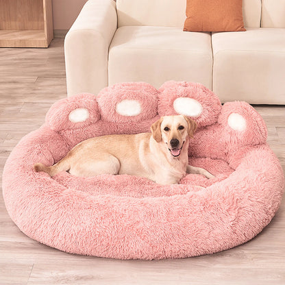 Pet Dog Sofa Beds for Small Dogs Warm Accessories Large Dog Bed Mat Pets Kennel Washable Plush Medium Basket Puppy Cats Supplies [PET]