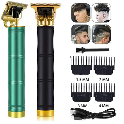 Hot Sale Hair Cutting Machine Men Beard Trimmer Electric Hair Clipper T9 Hair Trimmer Rechargeable Electric Shaver Beard Barber [HAI]