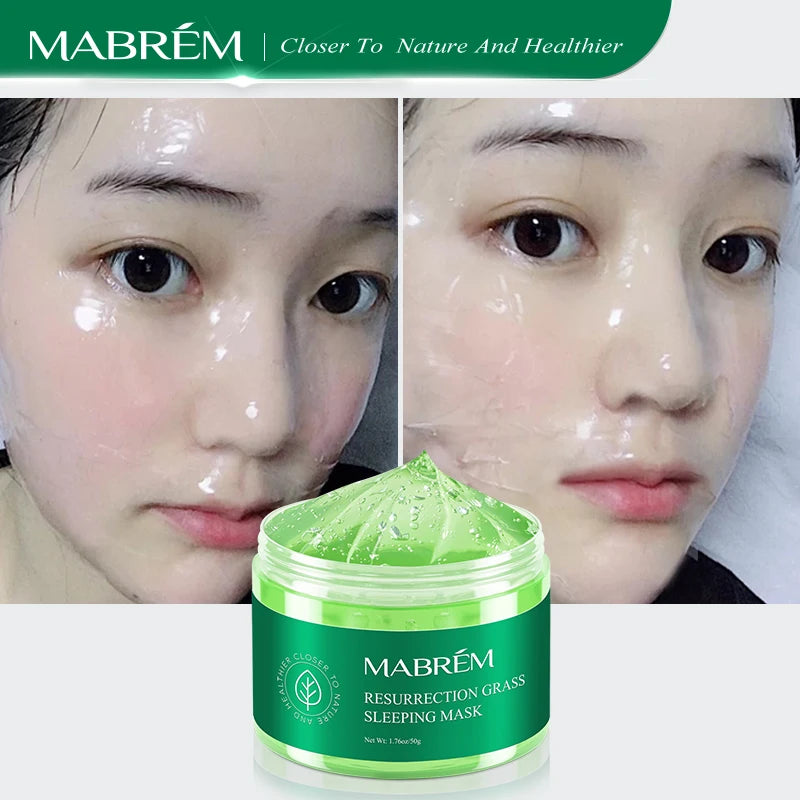 MABREM Anti Aging Sleeping Mask Moisturizing Hydrating Whitening Mask Cream Anti-Wrinkle Beauty Facial Skin Care Night Repair [SKC]