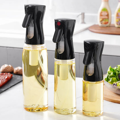 200ml 300ml 500ml Oil Spray Bottle Kitchen Cooking Olive Oil Dispenser Camping BBQ Baking Vinegar Soy Sauce Sprayer Containers [DSP]