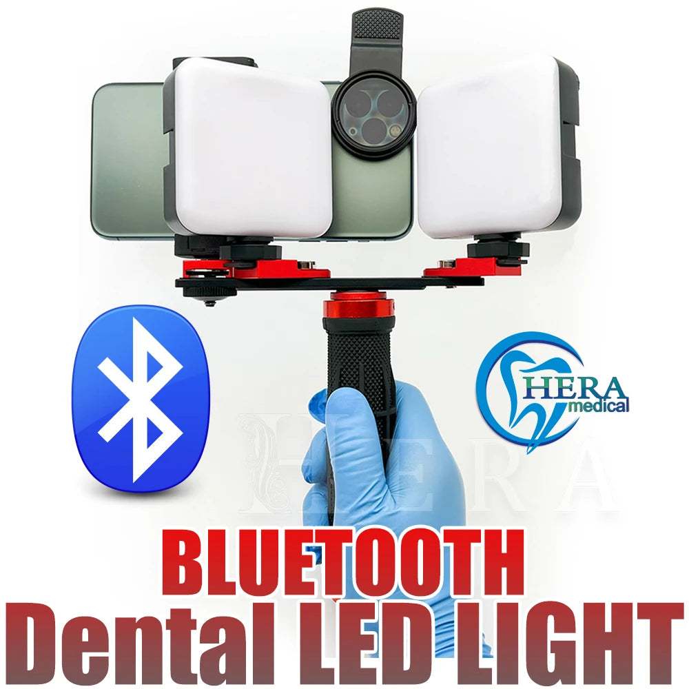 Bluetooth Dental Flash Light Photography Equipment Dentistry LED Oral Filling Light for Dentist Lighting Dental Photo Fill light [PHO]