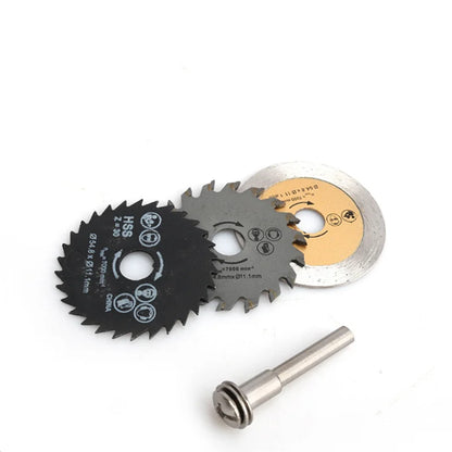 HSS Out Diameter 54.8mm Mini Circular Saw Blade Wood Cutting Disc,Diamond Saw Blade for Wood Metal Plastic Ceramic Cutting [TPT]