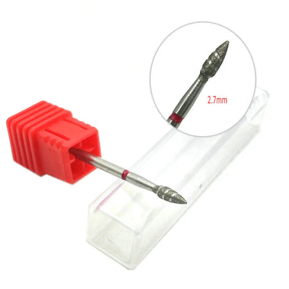 1pc Diamond Milling Cutters For Manicure Rotary Nail Drill Bit Electric Pedicure Machine Equipment Cuticle Remove Tools [TPT]