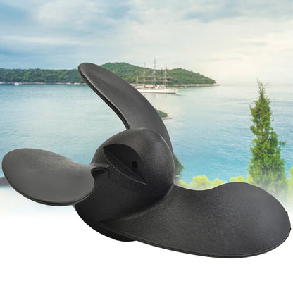 3 Black Leaves Marine Outboard Propeller For Mercury/Tohatsu 3.5/2.5HP 47.05mm(Diameter)*78.05mm(Pitch) [MRN]