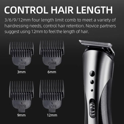 KEMEI KM-1407 Rechargeable Electric Nose Hair Clipper Multifunctional Men Hair Trimmer Professional Electric Shaver Beard Razor [HAI]