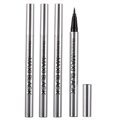 YANQINA Ultimate Black Long Lasting Eye Liner Pencil Waterproof Eyeliner Smudge-Proof Cosmetic Beauty Makeup Liquid Delineador [CSM]