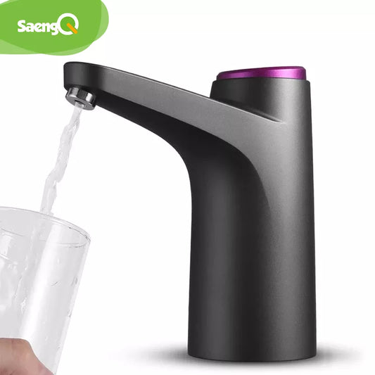 saengQ Water Pump Bottle Automatic Electric Water Dispenser Household Gallon Drinking Switch Smart Water Treatment Appliances [PUM]