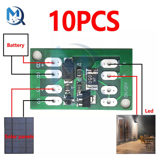 Automatic Solar Panel Battery Charger Board Night Light LED Lamp Control Switch Battery Charger Charging Controller Module [SLG]