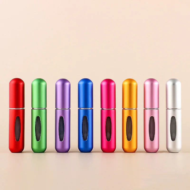 5ml High-Grade Empty Refillable Perfume Crystal Bottom Bottle Cosmetic Containers Parfum Atomizer Spray Dispenser Portable [CSM]