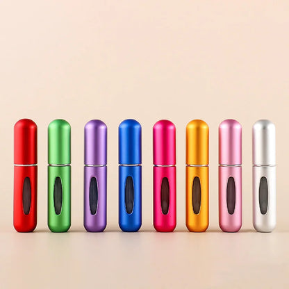 5ml High-Grade Empty Refillable Perfume Crystal Bottom Bottle Cosmetic Containers Parfum Atomizer Spray Dispenser Portable [CSM]