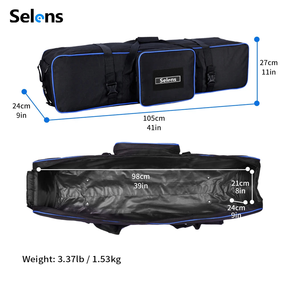 Selens Photography Equipment Camera Bag 72cm/105cm Waterproof Carrying Case With Padded For Photo Studio Lights Stand Tripod Bag [PHO]