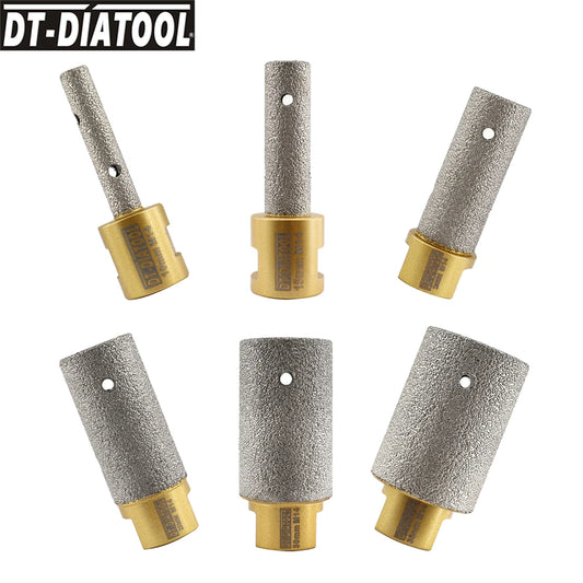 DIATOOL1pc Diamond Milling Bits Hole Saw Diamond Drill Bits Grinding For Tile Porcelain Marble Crown Milling Finger Bit M14 58 [PTO]