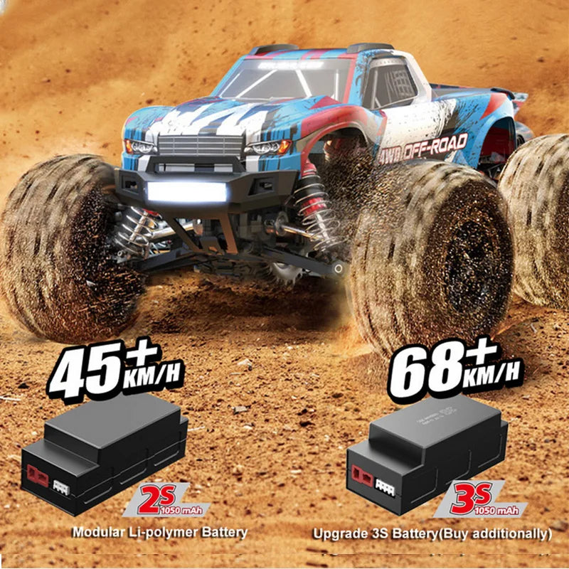 MJX Hyper Go 16208/16209/16210 Rc Car Brushless High-Speed 4WD Remote Control Off-Road Truck Big Wheel Truck Rc Cars for Adults [TOYS]