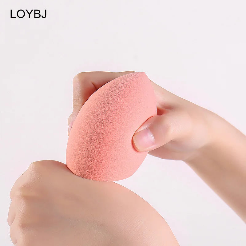 LOYBJ 1/2Pcs Big Size Makeup Sponge Foundation Cosmetic Puff Smooth Powder Concealer Beauty Spong Blender Cosmetic Make Up Puff [CSM]