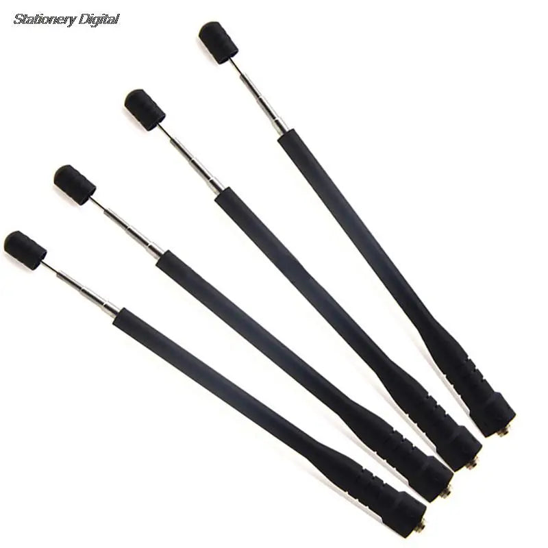 1PC Rod Telescopic Gain Antenna For Baofeng Walkie Talkie Dual Band SMA Female for Baofeng BF-888S, Baofeng UV-5R, Kenwood, HYT  [TEL]