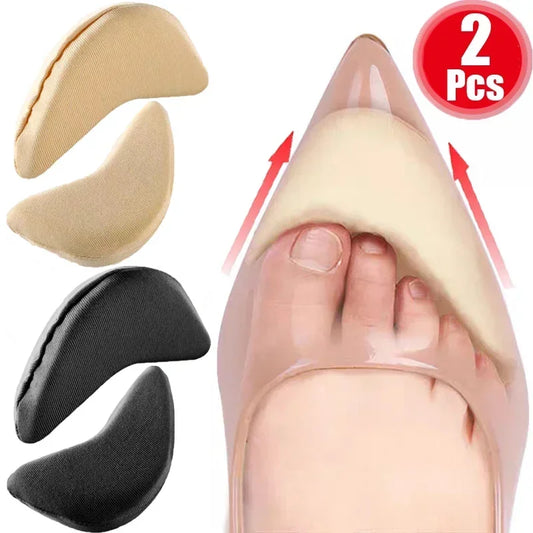 Sponge Forefoot Insert Pads Women Pain Relief High Heel Insoles Reduce Shoes Size Filler Protector Adjustment Shoe Accessories [SHO]