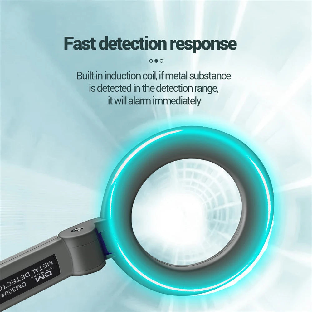 DM3004A Metal Detector Handheld High Sensitivity Metal Scanner Security Checker Pinpointer Search Detect Tool with Buzzer Alarm [MTL]