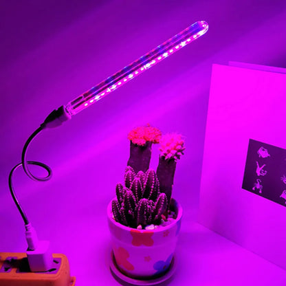 LED Full Spectrum Plant Lamp USB Grow Light Flexible LED Growth Light Phyto Lamp Flower Seedling Hydroponic Lighting [GAR]