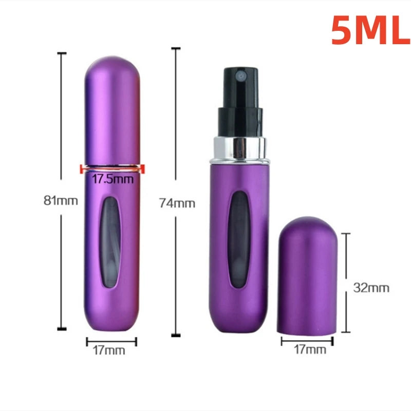 5/8ml Perfume Refill Bottle Portable Mini Refillable Spray Jar Scent Pump Empty Cosmetic Containers Atomizer for Travel Tool Hot [CSM]