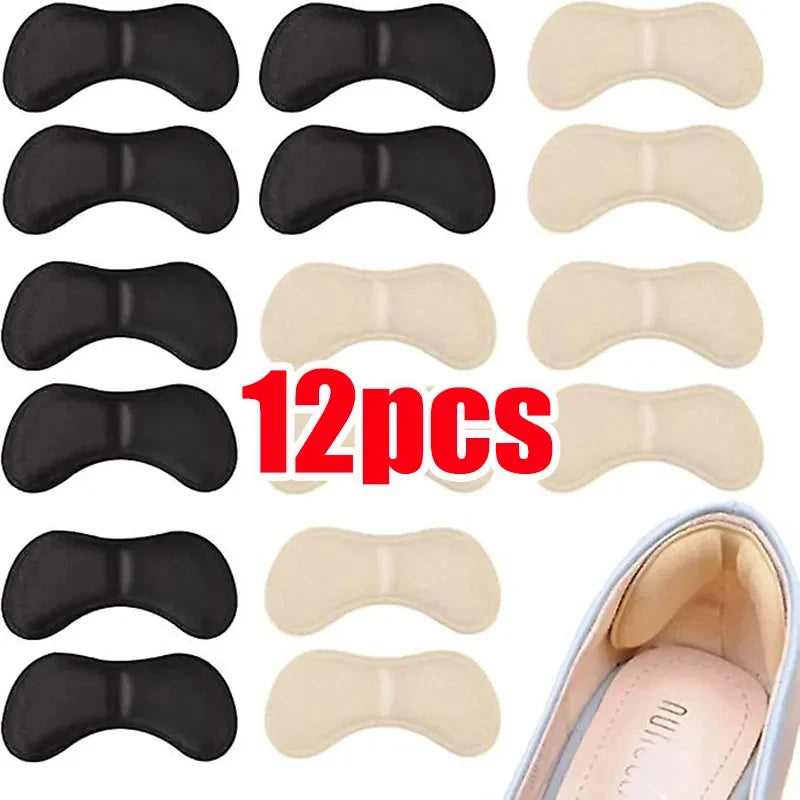 6Pairs Heel Insoles Patch Pain Relief Anti-wear Cushion Pads Feet Care Heel Protector Adhesive Back Sticker Shoes Insert Insole [SHO]