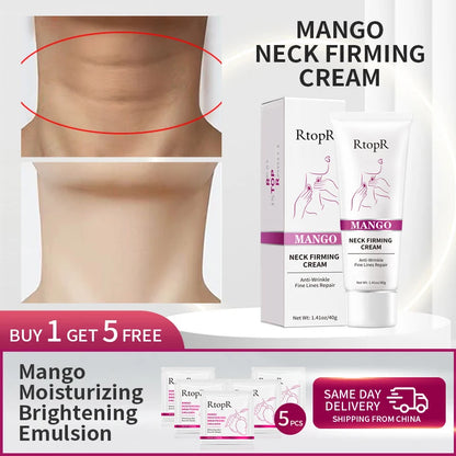 RtopR Neck Firming Wrinkle Remover Cream Rejuvenation Firming Skin Whitening Moisturizing Shape Beauty Neck Skin Care Products [SKC]