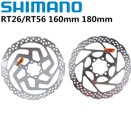 Shimano Deore XT RT86 SLX RT76/26/56/66 Bike Brake Disc 6 Bolt Ice Point Technology MTB Mountain Bicycle Disc 160MM 180MM 203MM [CYC]