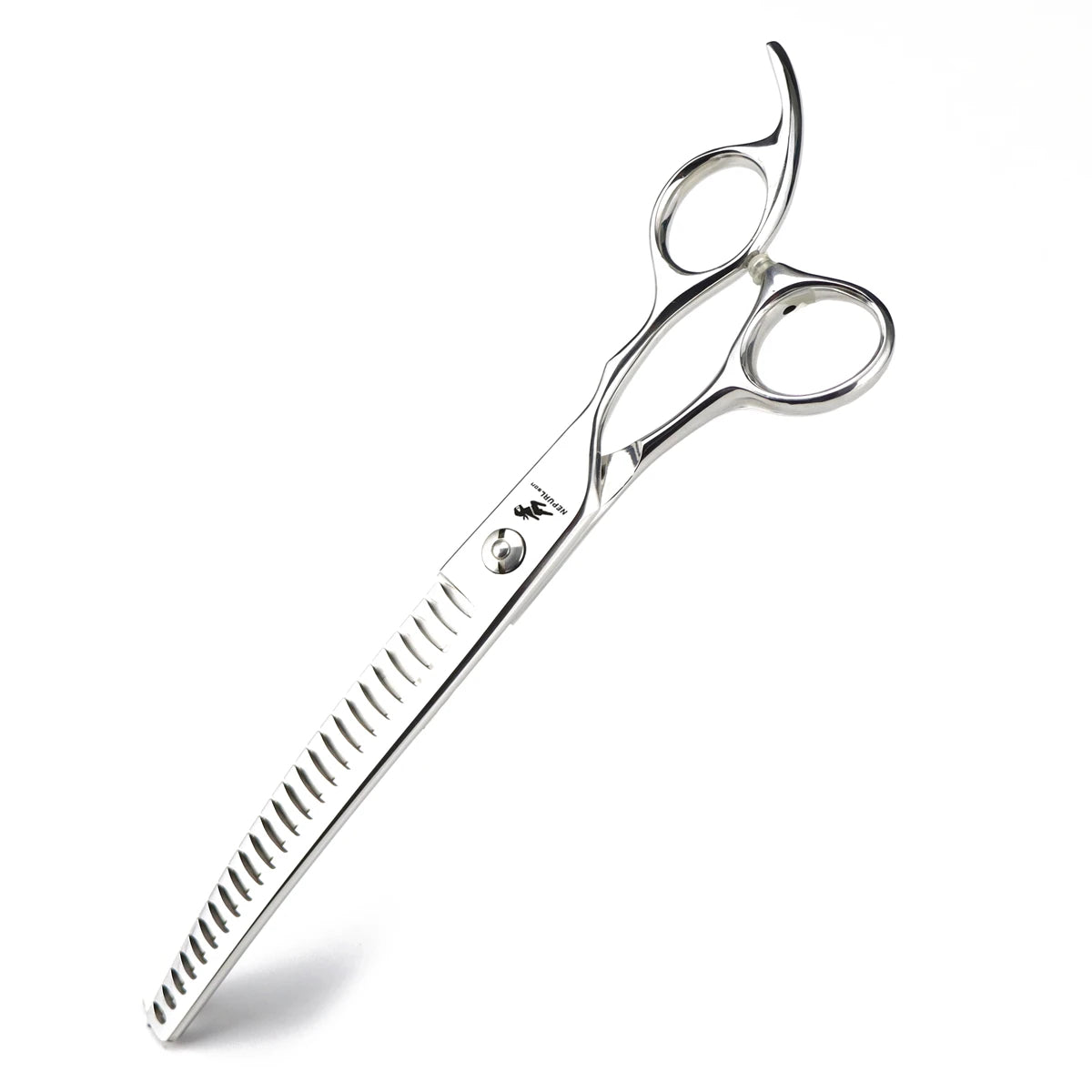 Dog Curved Chunker Scissors Pro 7.5" 8" Japan 440C Professional Pet Grooming Scissors Cat Animal Thinning Scissors Dropshipping [PET]