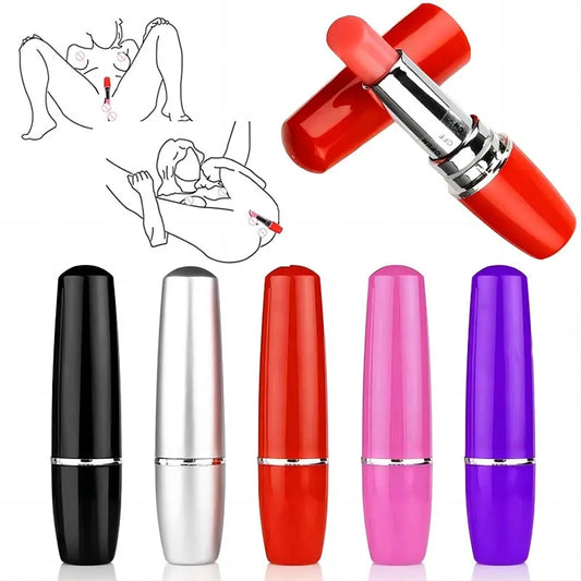 Dildo Lipstick Vibrator Sex Toys For Woman G Spot Stimulator Privacy Bullet Clitoris Massager Mini AV Stick Female Masturbator [ADL]