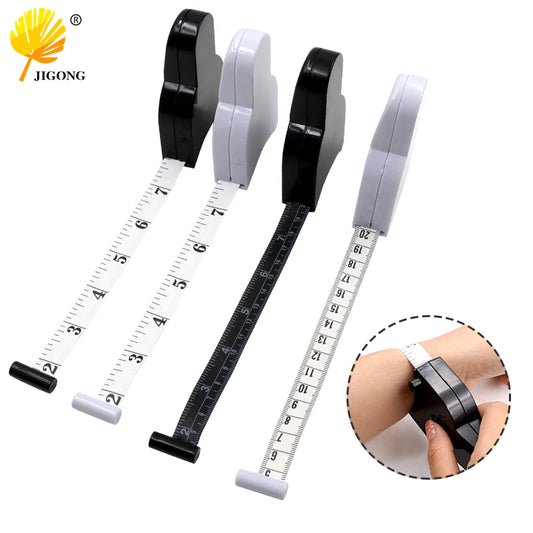 150CM Automatic Telescopic Measuring Tape Self-tightening Soft Measure Ruler for Body Waist Chest Leg Sewing Tailor Meter [MTR]