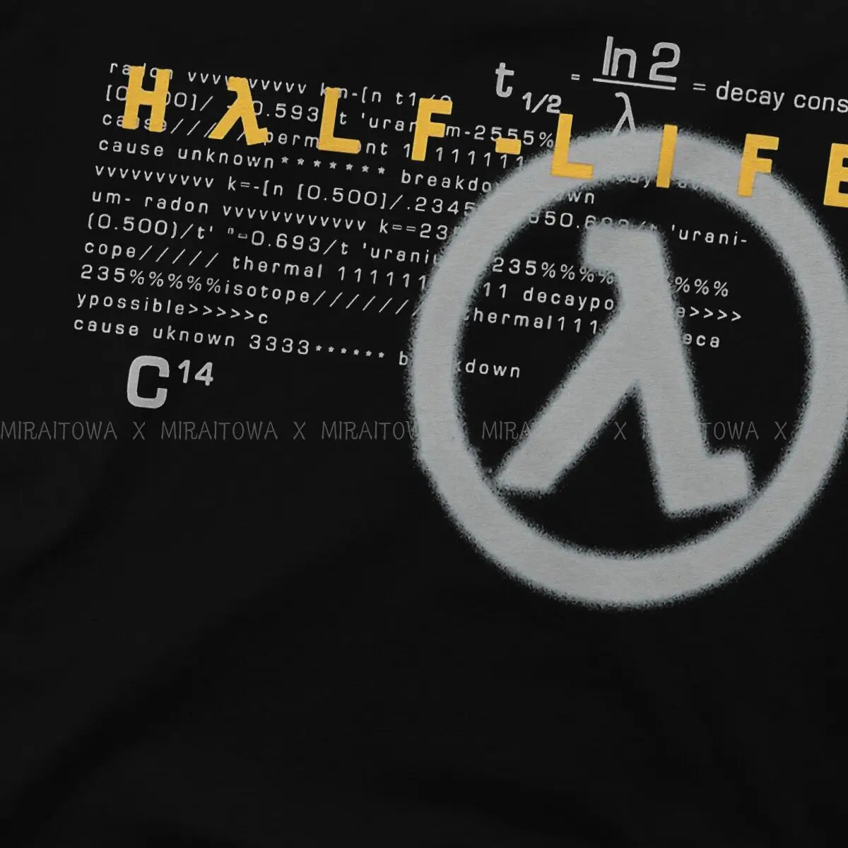 Half Life Game 1998 T Shirt Punk Men's Tees Summer Cotton Tops Harajuku Crewneck TShirt [MEN]