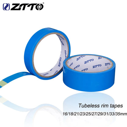 ZTTO MTB Road Bike 10m Tubeless Rim Tapes Rim Strips Width 16/18/21/23/25/27/29/31/33/35mm For 26 27.5 29 Inch 700c Wheels Rims [CYC]