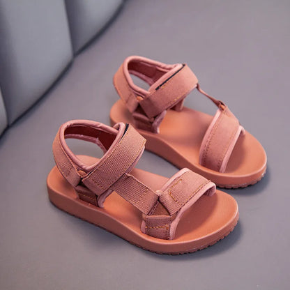 2021 Summer Boys Sandals Casual Children Kids Shoes Rubber School  Breathable Open ToeBoy Beach Sandal [SHO]