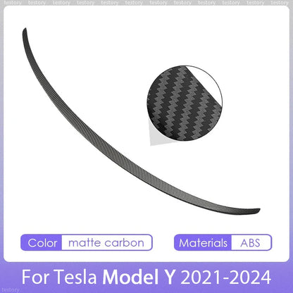 For Tesla Spoiler Model Y 2024 Accessories Spoilers Wings for Tesla Model 3 Highland 2024 Accessories 3/Y 2017-2024 ABS Material [BDK]