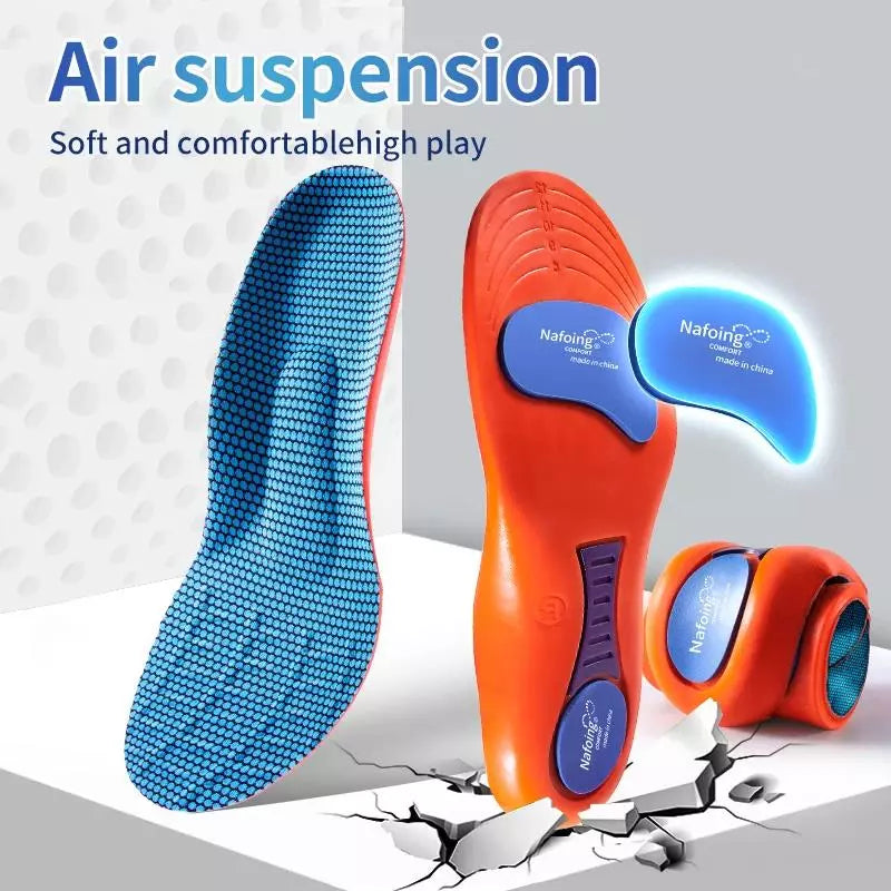 Sport Insoles for Shoes Sole Shock Absorption Deodorant Breathable Cushion Running Insoles for Feet Man Women Orthopedic Insoles [SHO]