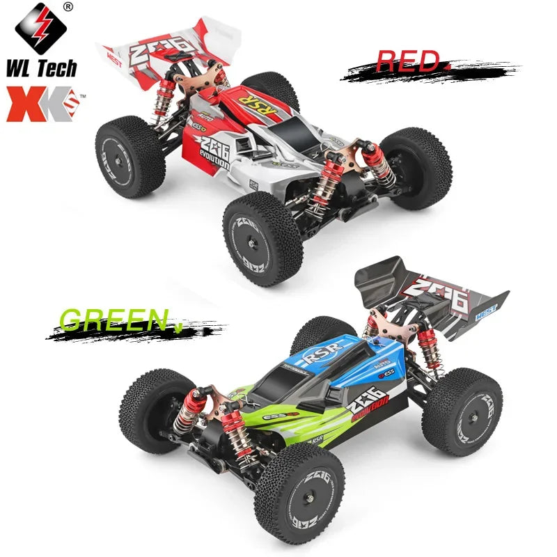 WLtoys 144001 RC Car A959 A959-A A959-B 70KM/H 4WD Electric High Speed Racing Vehicle Off-Road Remote Control Car Toys for kids [TOYS]