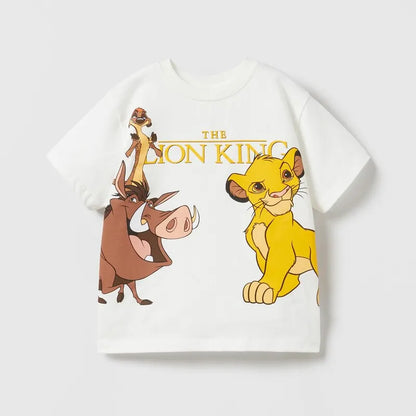 2023 Summer New Children's Clothing Baby Girls Short Sleeve Basic Tops Cartoon T Shirt For Kids Boy [TSH]