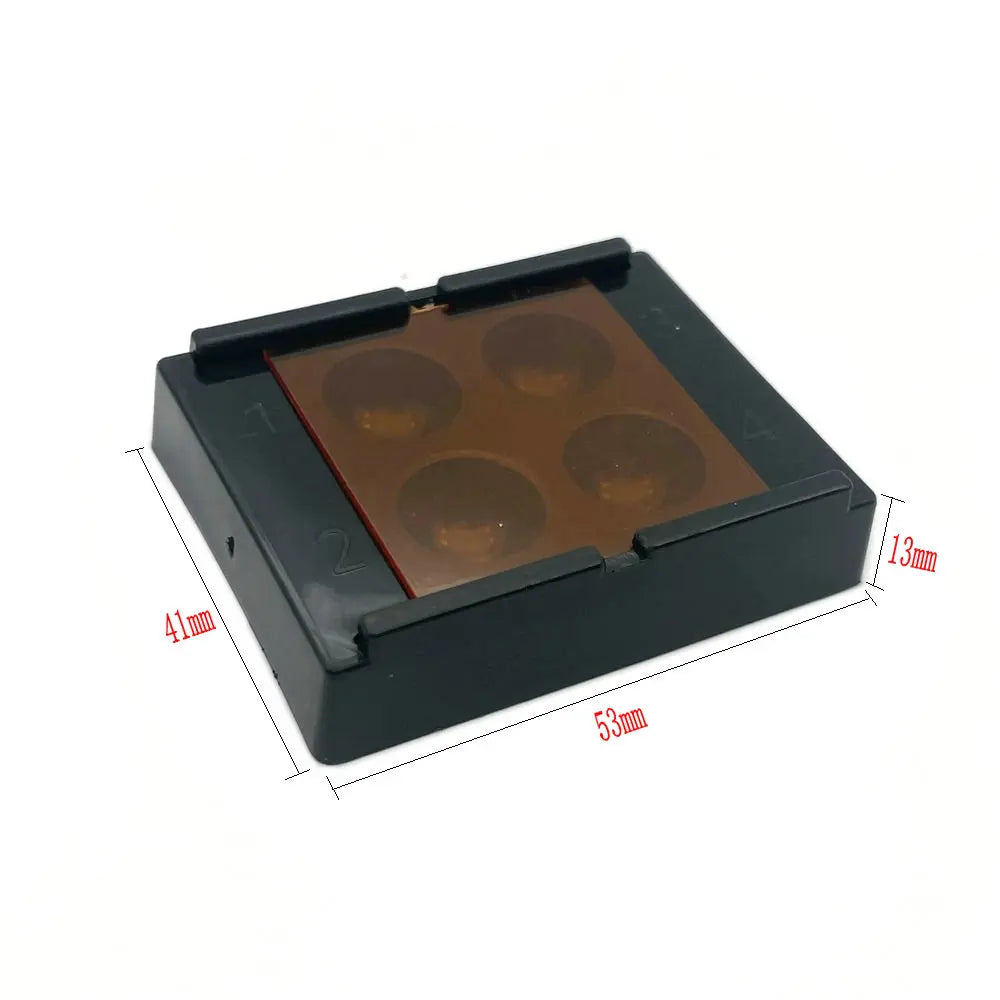 4 Holes/8 Holes  Dental Veneer Storage Box Teeth Patch Shading Light Storage Case Denture Retainer Molar Boxes [DEN]