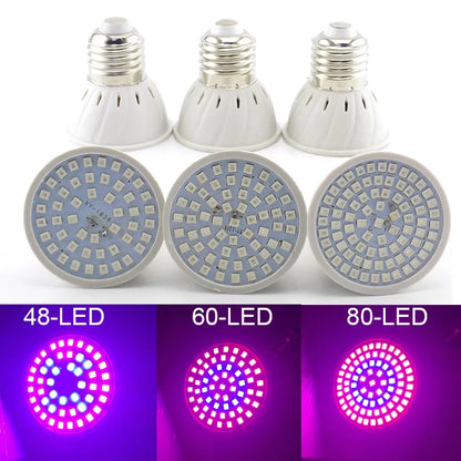 LED Plant Grow light full spectrum Flower growing sunlight phyto lamp bulb for indoor phyto lamp Hydro grow box tent lighting [GAR]