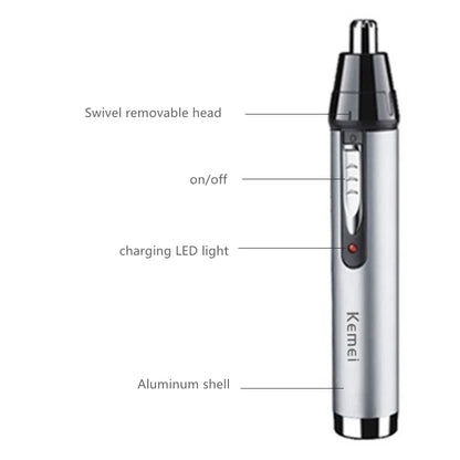 Origina all in1 Rechargeable Nose Ear Hair Trimmer For Men Grooming Kit Electric Eyebrow Beard Trimer Nose And Ears Trimmer [HAI]