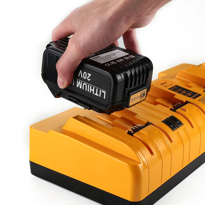 DCB102 DCB104 Battery Charger For Dewalt 12-20V Lithium-ion Battery DCB206 DCB205 DCB204 DCB203 DCB201 DCB120 DCB118 DCB105 [BAT]