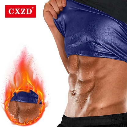 Men Neoprene Sweat Sauna Vest Waist Trainer Slimming Body Shapers Vest Shapewear Corset Gym Underwear Women Fat Burn Tank Top [UND]