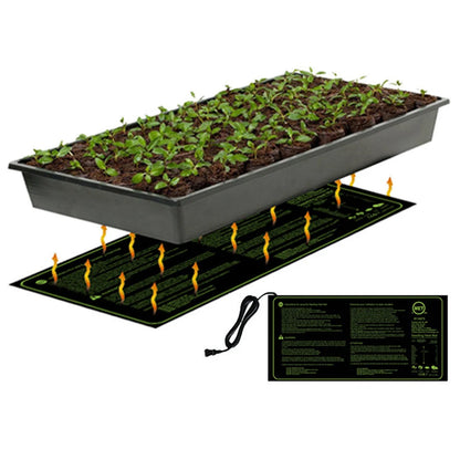 Plant Heating Mat Waterproof Plant Seed Germination Nurturing Heating Mat Temperature Controller Carpet For Seedling Germination [GAR]