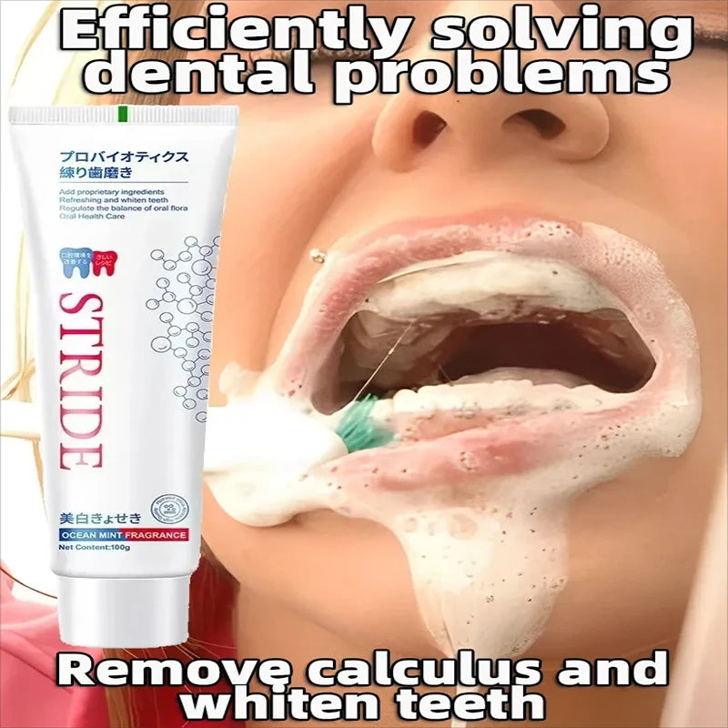 Dental Calculus Remover Whitening Teeth Toothpaste Mouth Odour Removal Bad Breath Remove Dental Plaque Preventing Periodontitis [DEN]