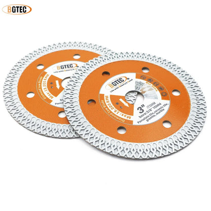 BGTEC 3inch 75mm Cutting Disc Wood Steel Concrete Granite Glass Tile Mini Angle Grinder Hand Tool Cut Plate Diamond Saw Blade [TPT]