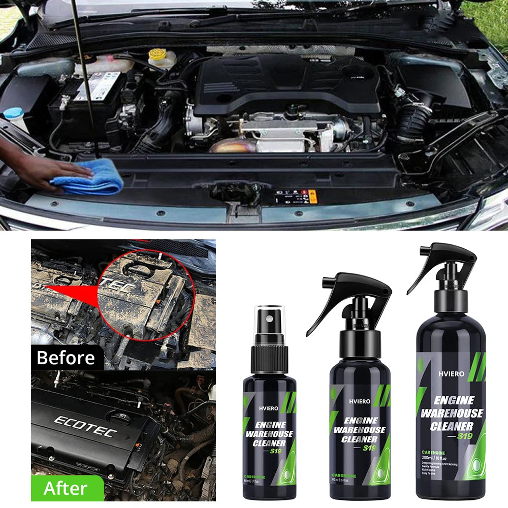 HGKJ S19 Engine Bay Degreaser All Purpose Cleaner Concentrate Cleans Compartment Auto Detail Cleaning Car Accessories Renovate [CAR] [DTL]